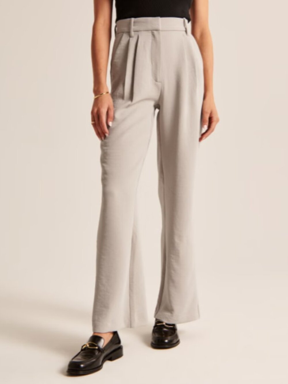 Abercrombie Sloane Tailored Premium Crepe Pant Size 25 Short